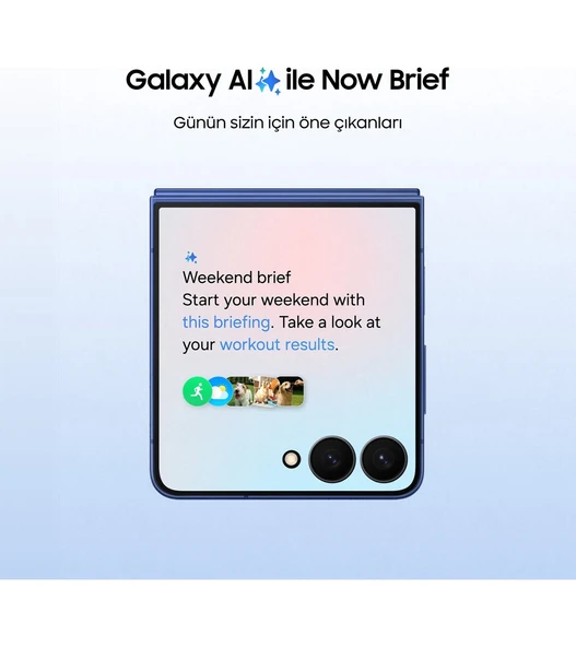 Samsung Galaxy Z Flip7 512 GB 12 GB Ram Gölge Mavisi (Samsung Türkiye Garantili) - Resim 3