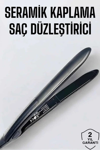 Saç Düzleştirici Led Ekranlı Isı Ayarlı Seramik Kaplama Profesyonel ürün görseli
