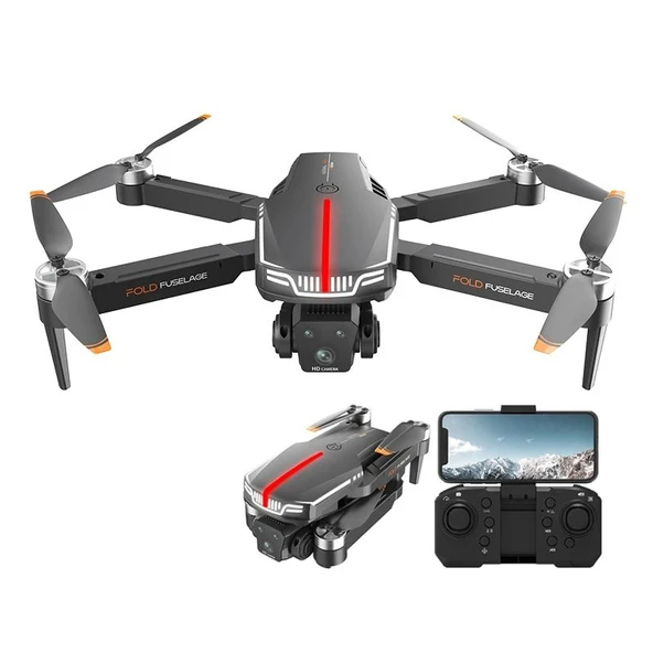 Çeşithane C13S HD Kamera Drone – Fırçasız Motorlu, Optik Akış Sabitleme, GPS Destekli, LED Işıklı Katlanabilir Profesyonel Quadcopter Drone ürün görseli 1