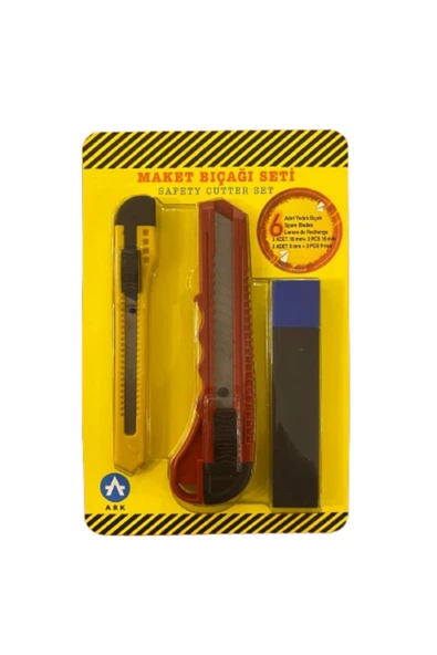 Ark 18 mm ve 9 mm Maket Bıçağı Seti ürün görseli