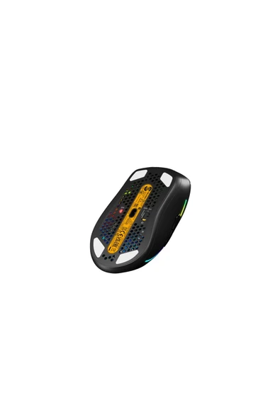 Glorious Model D 2 Kablosuz RGB Ergonomik Gaming Mouse 26K DPI 66 g – Mat Siyah - Resim 7