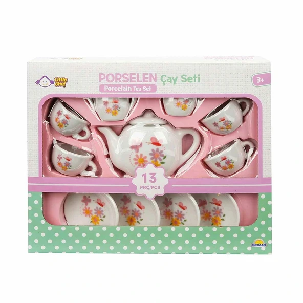 1501 Porselen Çay Seti 13 Parça -Sunman ürün görseli 1