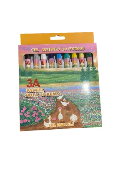 3A Pastel Boya 18 Renk ürün görseli