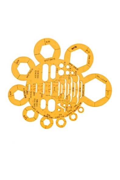 Ark Vida Ölçü Şablonu 2 Adet ürün görseli