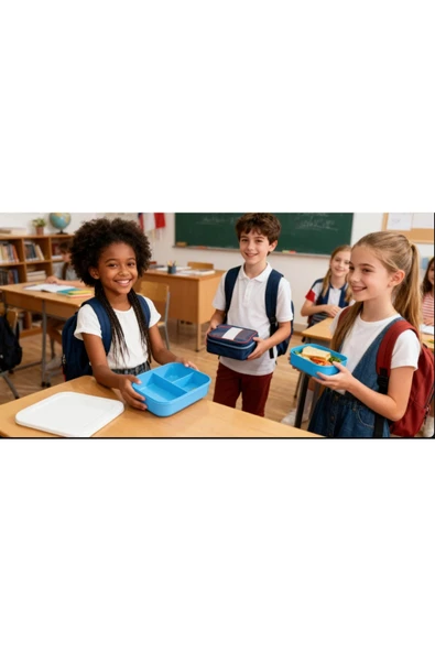 Ark Saklama Kabı Kare 3 Bölmeli ürün görseli