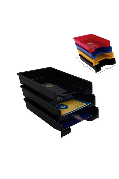 Ark Plastik Evrak Rafı Tekli ürün görseli