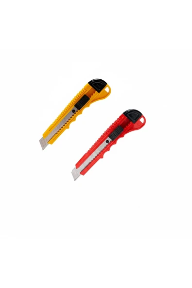 Ark Standart Maket Bıçağı 18 mm Kırmızı Renk 4 Adet - Resim 3