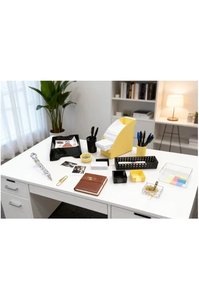 Ark Ofis Seti Masaüstü Organizer 10 Parça ürün görseli
