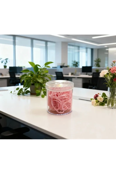 Ark Çok Amaçlı Hobi ve Ofis Lastik Bant Seti Pastel Renk 70 gr. ürün görseli