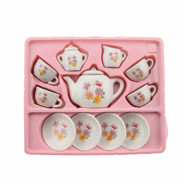 1501 Porselen Çay Seti 13 Parça -Sunman - Resim 5