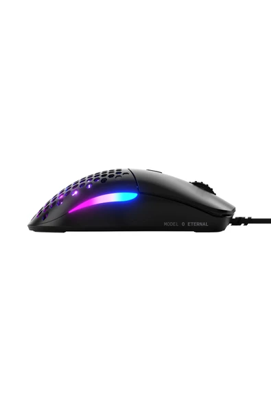 Glorious Model O Eternal Rgb Kablolu Gaming Mouse - 55G Ağırlık - Rgb - 6 Tuş - 12.000 Dpı - Siyah - Resim 3