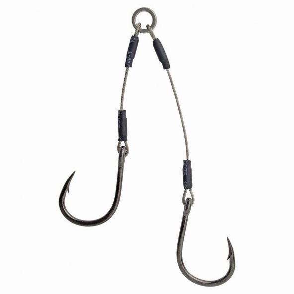 Mustad Jaw-10827bln-D Jig Assist No: 6/0 3lü Pkt