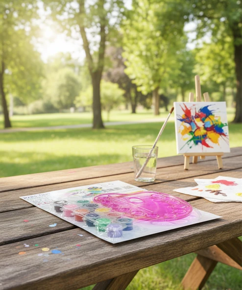 Collex Pres Tuval Resim Seti 4 Parça - Resim 3