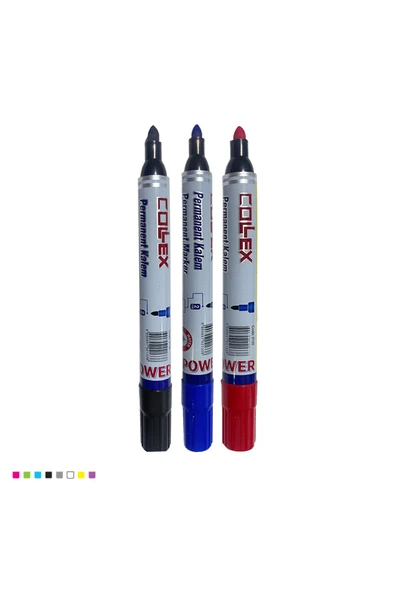 Collex Permanent Kalem 5 Adet ürün görseli