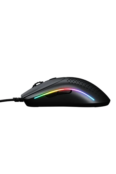 Glorious Model O 2 Mini Kablolu RGB UltraLight Gaming Mouse 26K DPI 49g – Mat Siyah - Resim 5