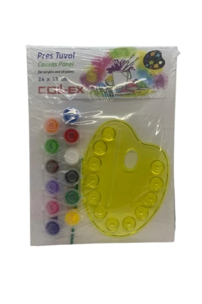 Collex Pres Tuval Resim Seti 4 Parça - Resim 2