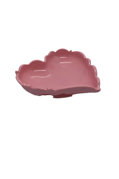 Ark Plastik Tabak Kalp Şeklinde 15 cm - Resim 2