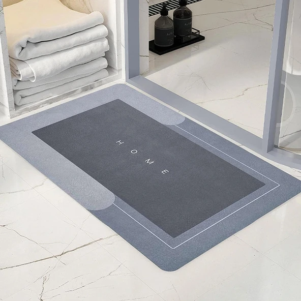 Süper Su Emici Kaymaz Tabanlı Paspas - Resim 2