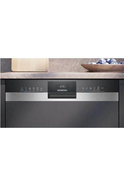 Siemens SN53IS50KT 5 Programlı 13 Kişilik Yarı Ankastre Bulaşık Makinesi - Resim 3