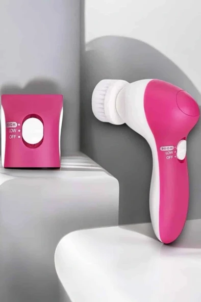 5 Fonksiyonlu Kablosuz Yüz Temizleme Cihazı ile Derinlemesine Cilt Bakımı - Resim 3