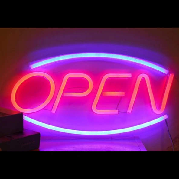 OPEN Tasarımlı Neon Led ürün görseli