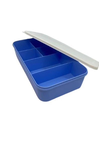 Ark Saklama Kabı Dikdörtgen 6 Bölmeli - Resim 2