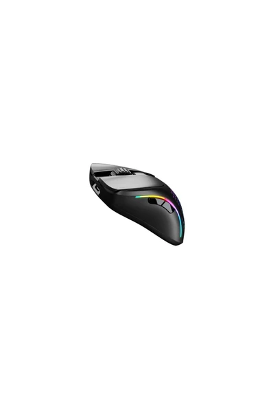 Glorious Model D 2 Kablosuz RGB Ergonomik Gaming Mouse 26K DPI 66 g – Mat Siyah - Resim 6