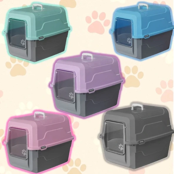 Mikopet Deluxe Kapalı Kedi Tuvaleti ürün görseli