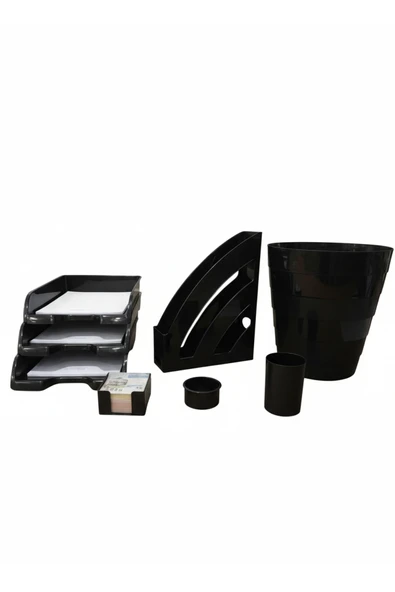 Ark Ofis Seti Masaüstü Organizer 9 Parça ürün görseli