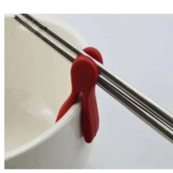 Silikon Tava Kaşık Tutacağı 3'lü Paket - Resim 4