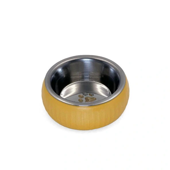 Mikopet Organik Seramik Mama Kabı Sarı - Resim 3