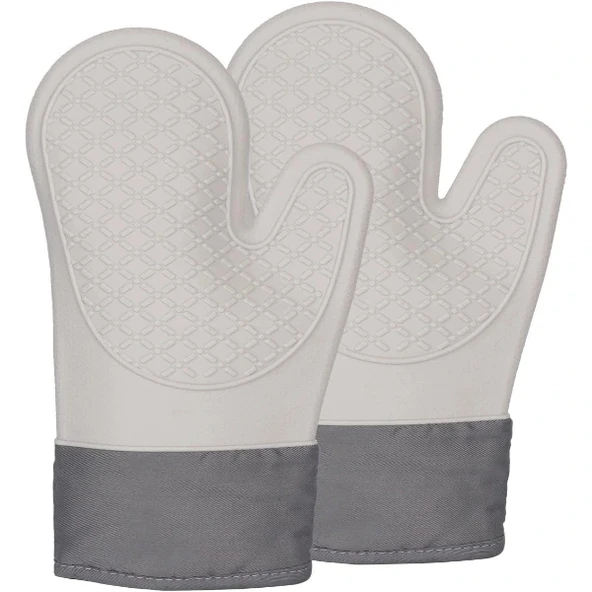 Isıya Dayanıklı Silikon Fırın Eldiveni - Resim 5