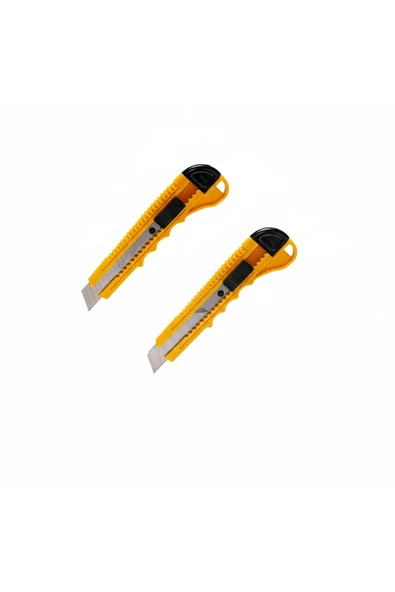 Ark Standart Maket Bıçağı 18 mm Sarı Renk 4 Adet - Resim 2