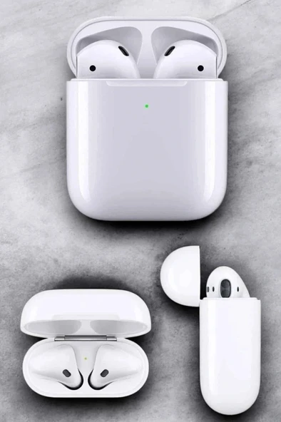Yeni Nesil Pro Bluetooth Kulaklık Uzun Pil Ömrü Beyaz - Resim 3