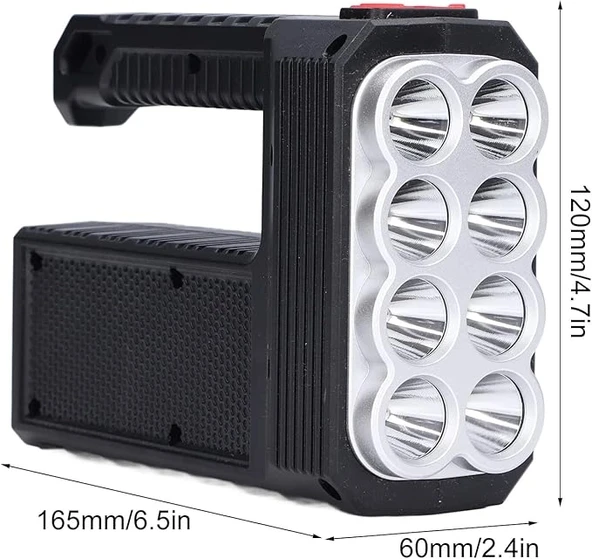 Güneş Enerjili Kamp Av Feneri - Resim 2