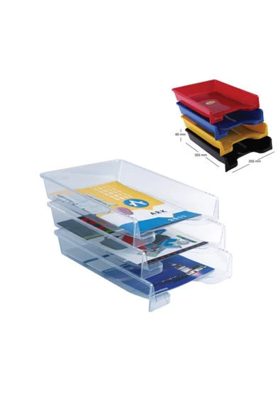 Ark Plastik Evrak Rafı Tekli ürün görseli