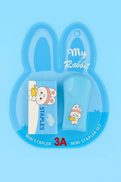 Ark Pastel Renkli Mini Zımba - Resim 2