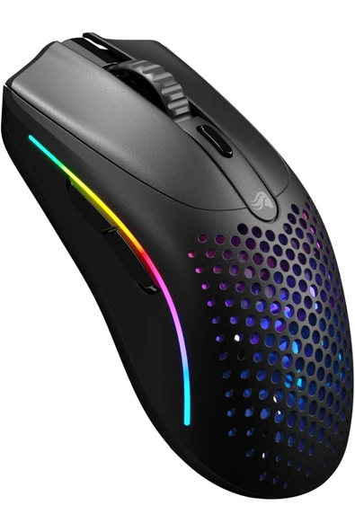 Glorious Model O 2 Mini Kablosuz RGB UltraLight Gaming Mouse 26K DPI 57g Mat Siyah ürün görseli 1