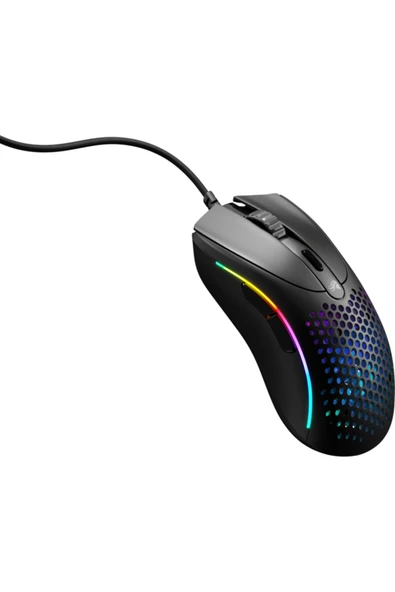 Glorious Model D 2 Kablolu RGB Ergonomik Gaming Mouse 26K DPI 58g – Mat Siyah - Resim 2