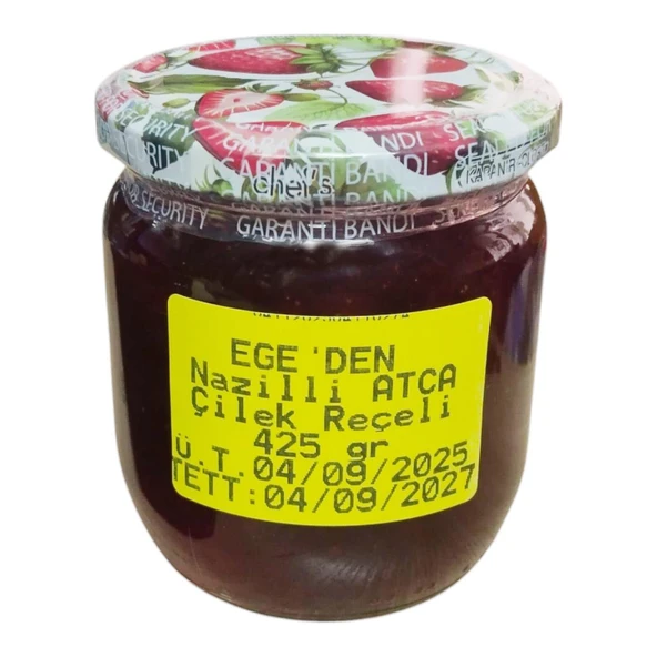 Atça Çilek Reçeli 480 gr - Resim 2