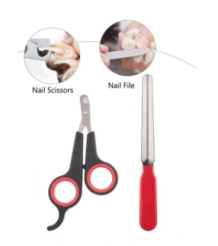 Evcil Hayvan Tırnak Makası ve Törpü Seti - Resim 3