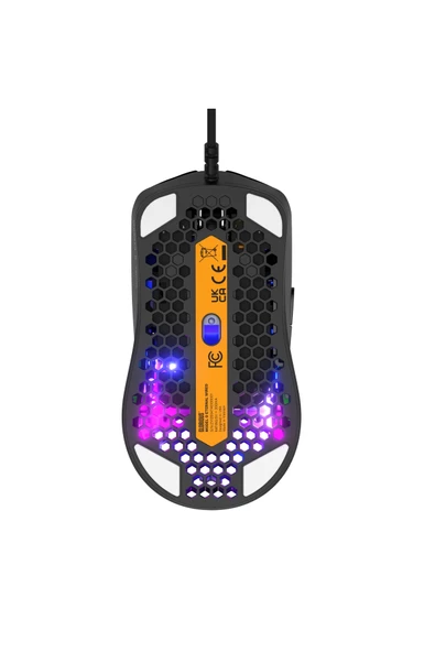 Glorious Model O Eternal Rgb Kablolu Gaming Mouse - 55G Ağırlık - Rgb - 6 Tuş - 12.000 Dpı - Siyah - Resim 6