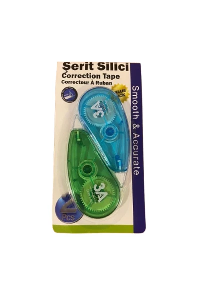 3A Şerit Yazı Silici 5 mm x 5 m (2’li Paket) 2 Adet ürün görseli