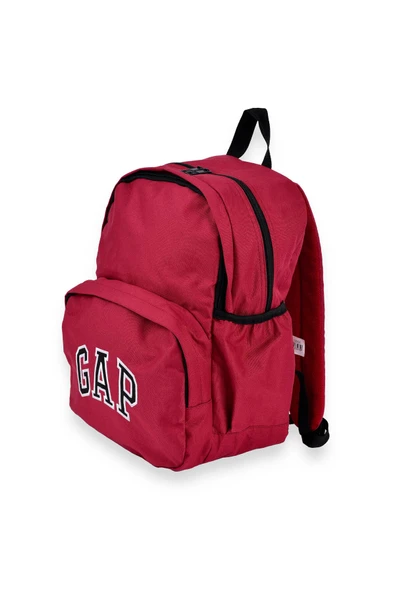 GAP Bordo Çocuk 40x29x15 cm Sırt Çantası ÇİFT BÖLME OKUL ÇANTASI - Resim 3