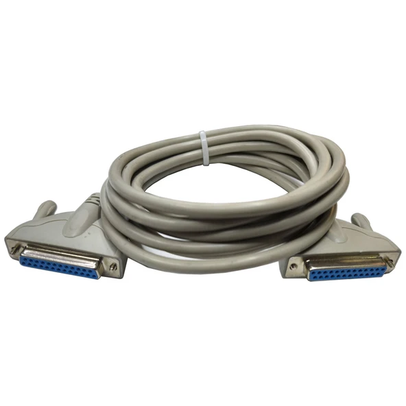 Lpt 25 pin paralel port yazıcı kablosu DB25 dişi yazıcı kablosu 3m ürün görseli 1