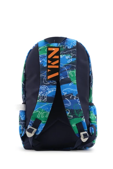 Cambridge Polo Club Dinozor Üç Bölmeli Erkek Çocuk Ilkokul Çantası - Resim 4