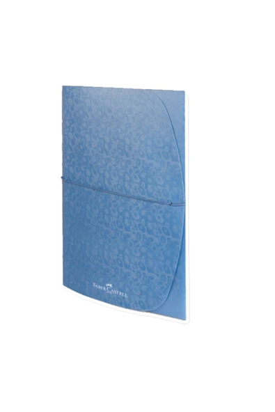 Faber Castell Faber-castell Lastikli Dosya Desenli Metalik Mavi 5075190104000 ürün görseli