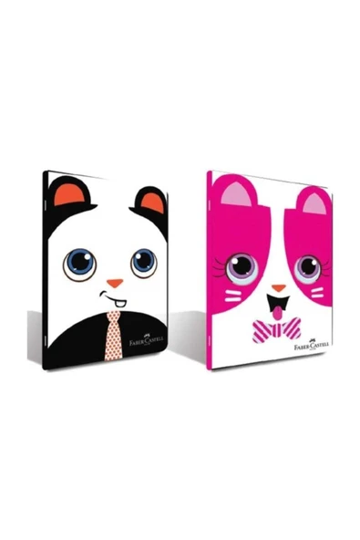 Faber Castell Faber Pp Kapak Faces Dkş.A4 80Yp.Çizgili Yl 000177 / ürün görseli