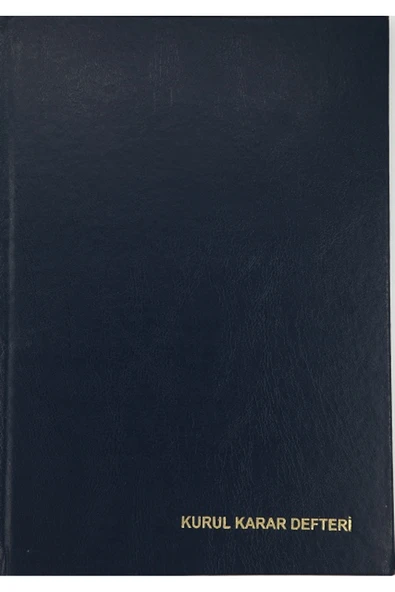 Dilman Okul Kurul Karar Deferi Ciltli 96 Yp. 1 Adet ürün görseli