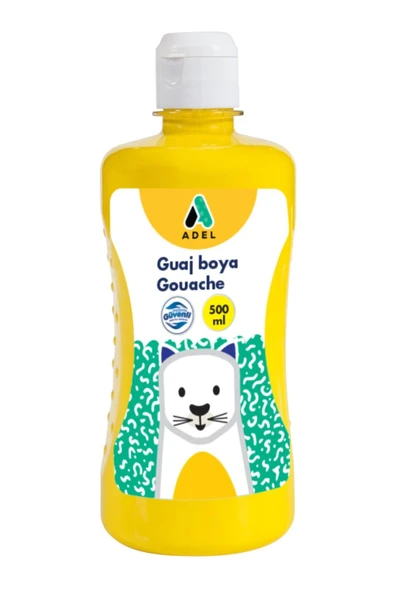 Adel Sarı Guaj Boya 500 ml ürün görseli